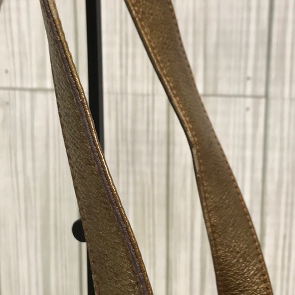 MCM Tote Bag White Logo Visetos Canvas Leather Trim Shoulder Bag - Picture 6 of 16